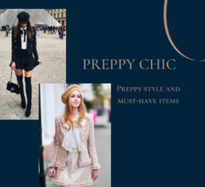 Thời trang Preppy Chic