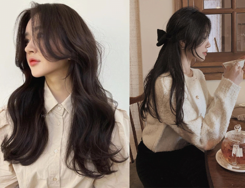 Những kiểu tóc mái bay đậm phong thái tiểu thư Hàn Quốc